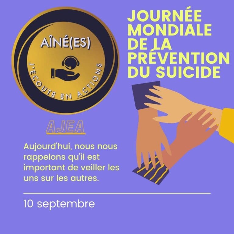 Journée mondiale prévention du suicide